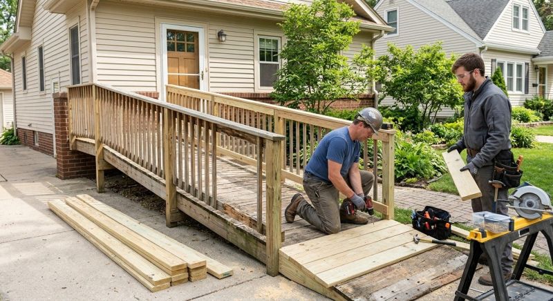 Handicap Ramp Repair in Denver County, CO