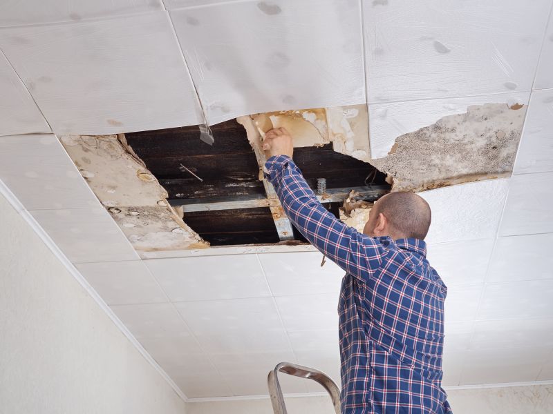 Handyman Fixing Ceiling